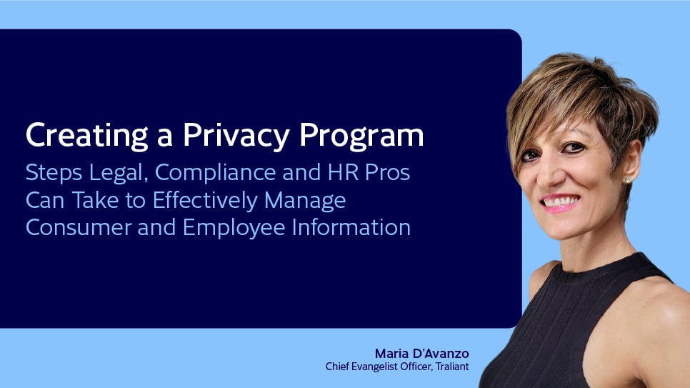 Creating a Privacy Program